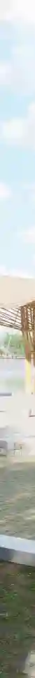 Bamboo tree pavilion