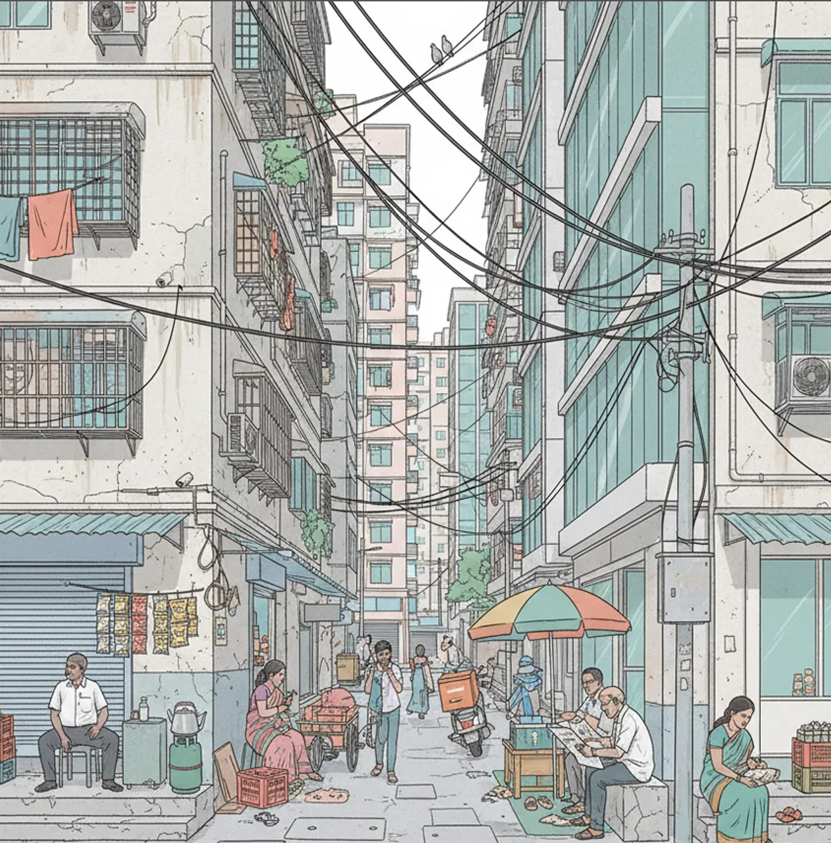 Thresholds of Publicness: Rethinking Interstitial Spaces in Mumbai