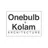 Onebulb Kolam Publication