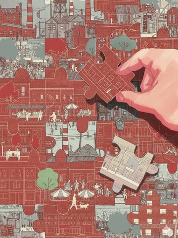 From Sociofugal Grids to Sociopetal grounds: Third places as tools for rehumanising the industrial landscape