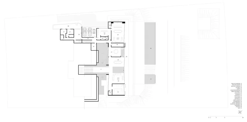 Lower floor plan