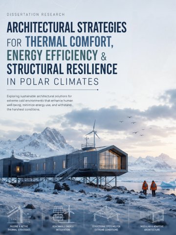 Architectural Strategies for Thermal Comfort, Energy Efficiency & Structural Resilience in Polar Climates