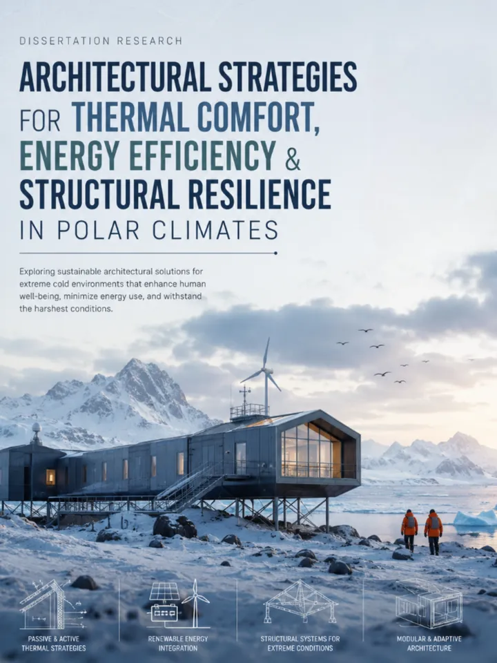 Architectural Strategies for Thermal Comfort, Energy Efficiency & Structural Resilience in Polar Climates