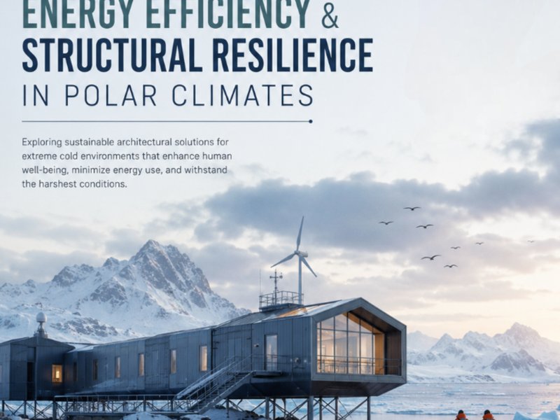 Architectural Strategies for Thermal Comfort, Energy Efficiency & Structural Resilience in Polar Climates