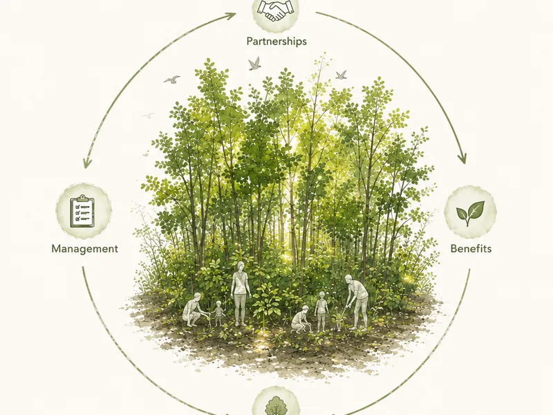 Tiny Forest, Big Impact: Understanding the Complex Dynamics Between Partnerships and Management of Tiny Forest in England
