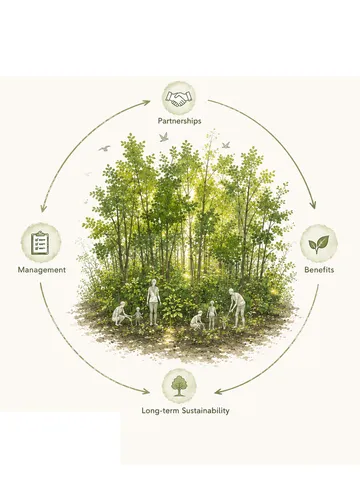Tiny Forest, Big Impact: Understanding the Complex Dynamics Between Partnerships and Management of Tiny Forest in England