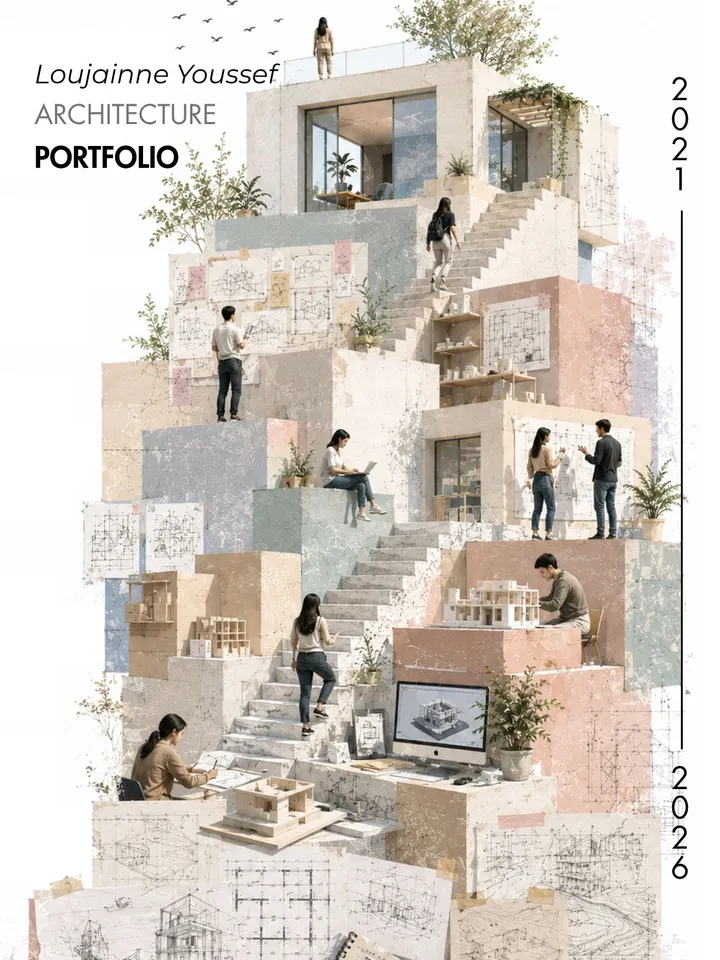 Architecture Portfolio 2021-2026 | Loujainne Youssef