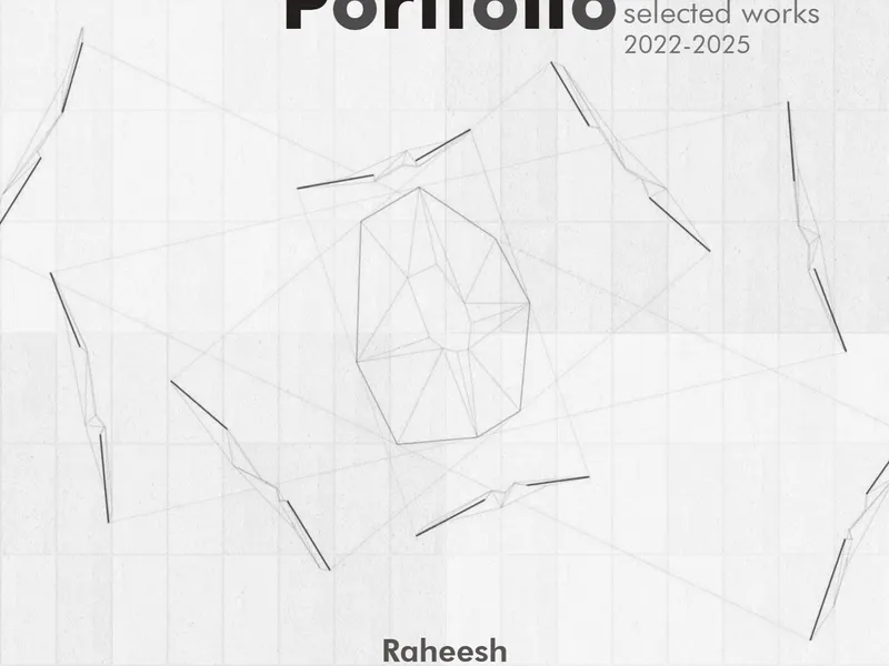 Raheesh UnderGrad Portfolio - Architecture