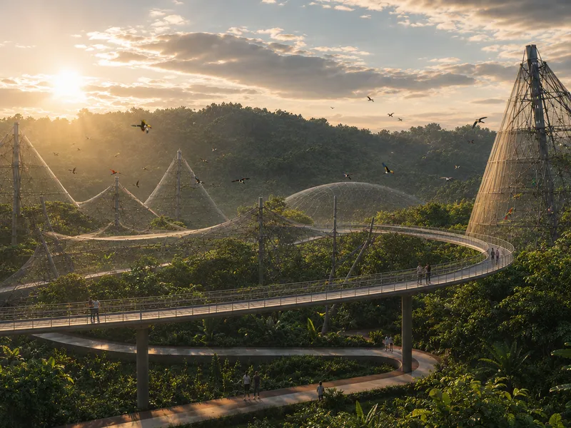 CENOZOIC PARK AND FREE FLIGHT AVIARY