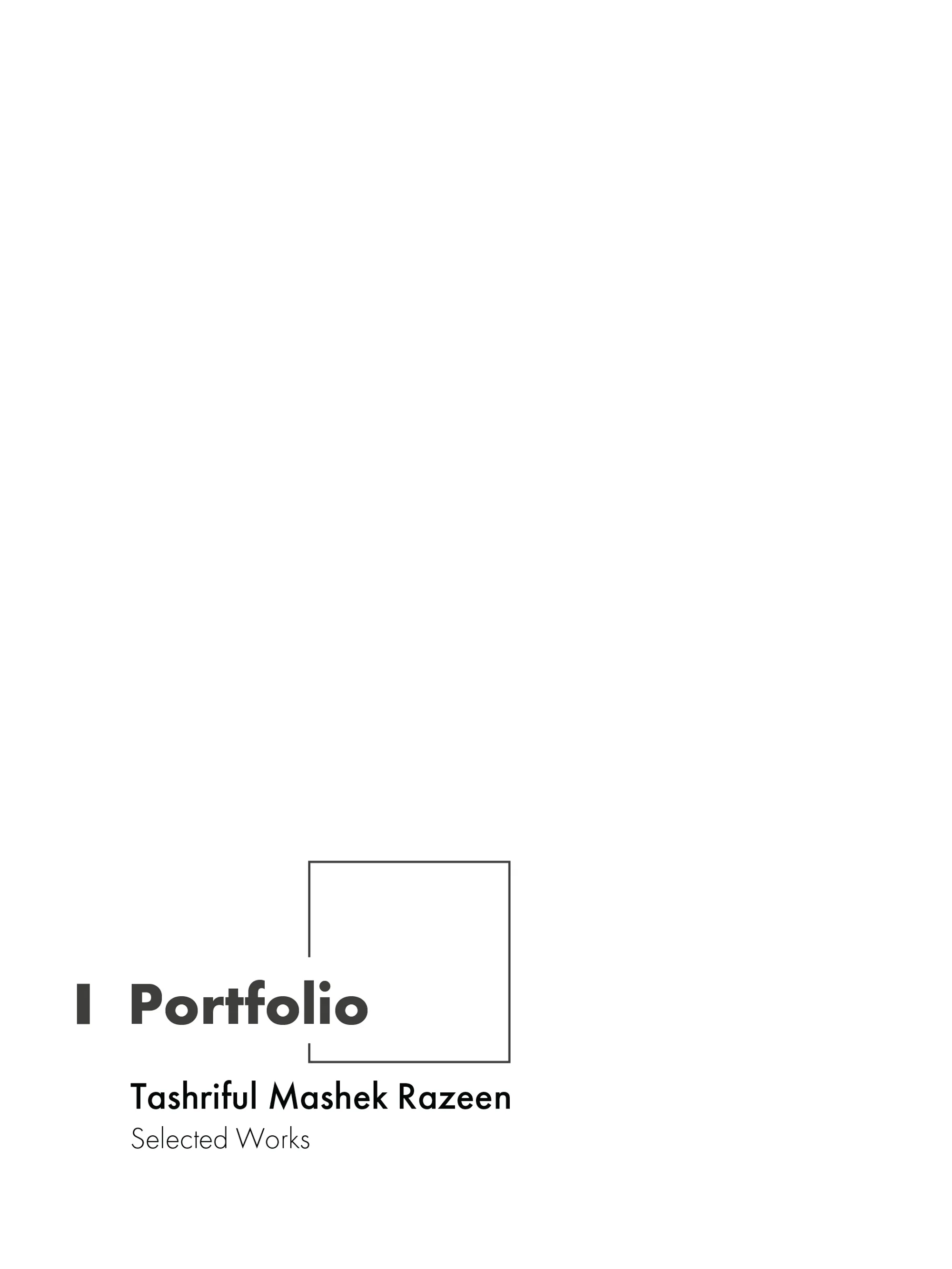 Architectural Portfolio_TMR