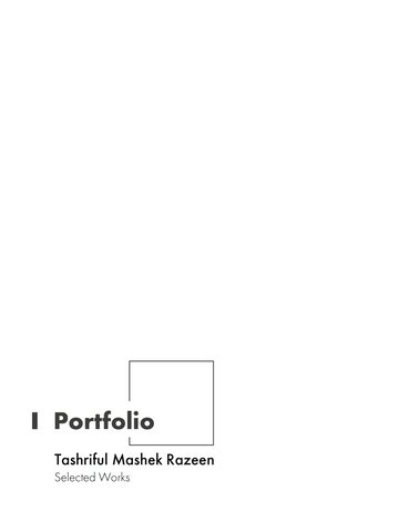 Architectural Portfolio_TMR