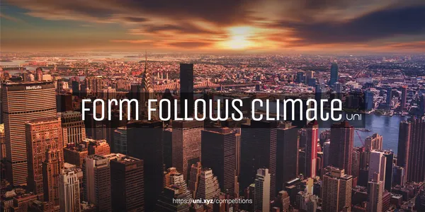 Form Follows Climate competition banner