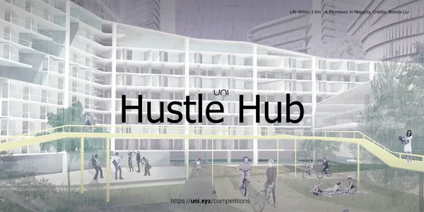 Hustle Hub competition banner