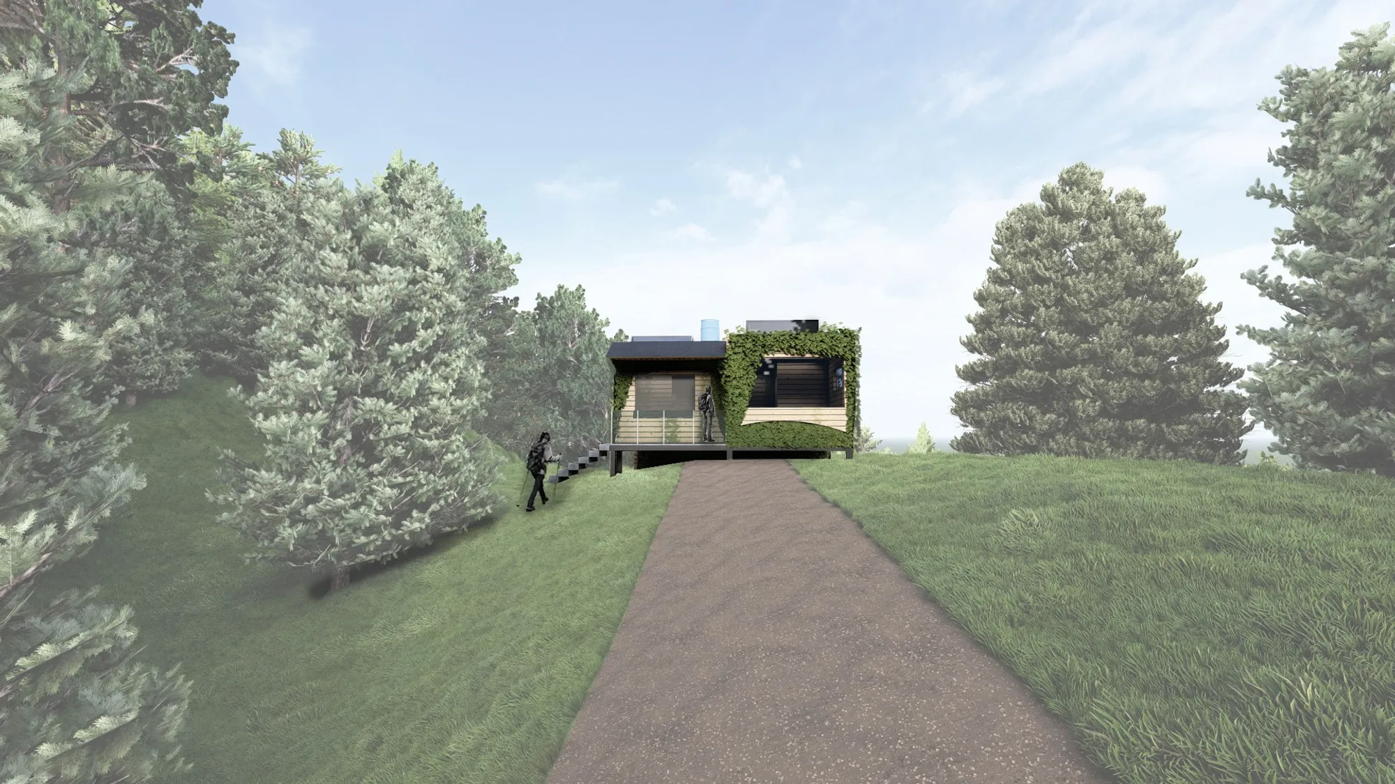 Recharged Stacked Cabins