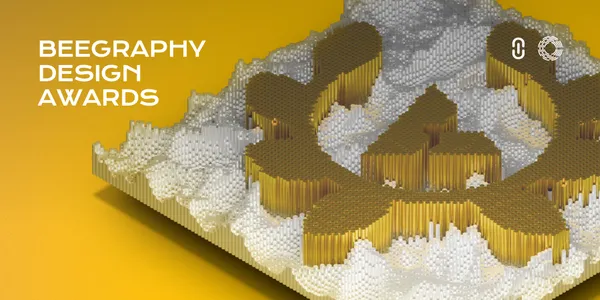 Beegraphy Design Awards competition banner