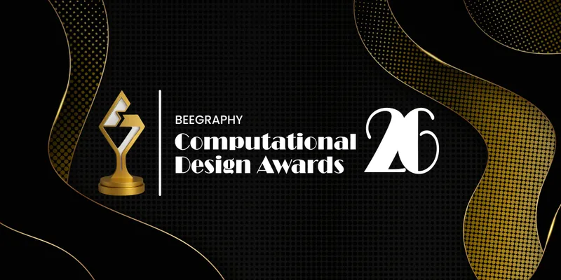 BeeGraphy Computational Design Awards '26. Image: uni.xyz
