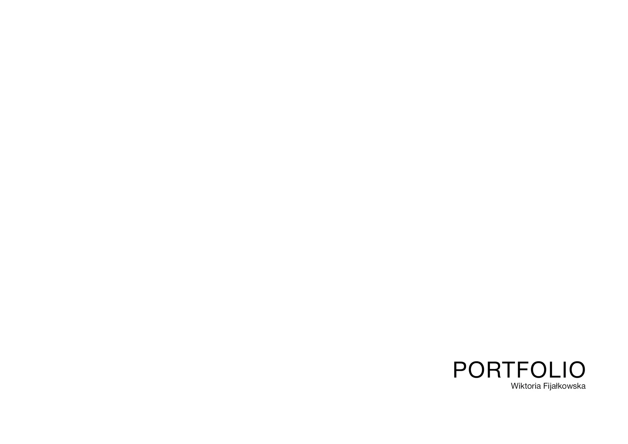Architectural design portfolio
