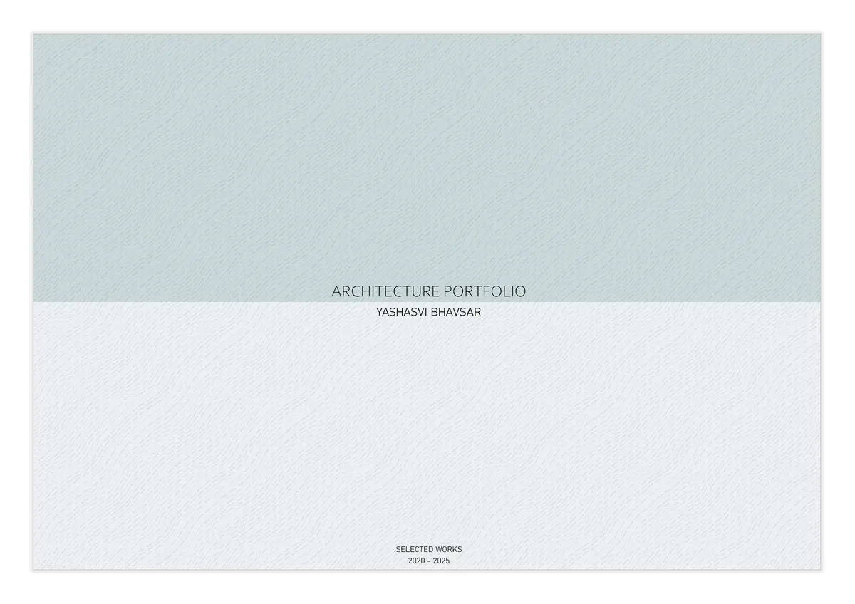 Architecture Portfolio