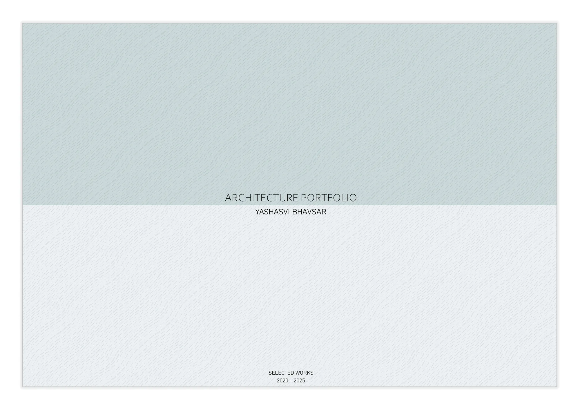 Architecture Portfolio