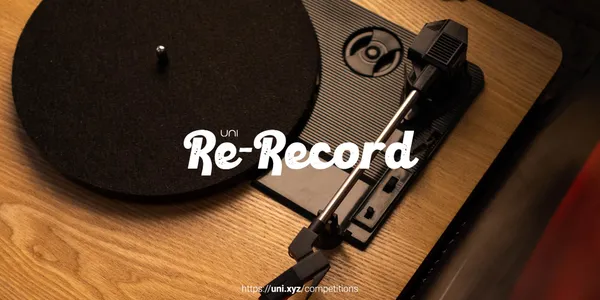 Re-Record competition banner