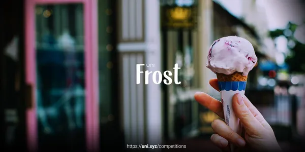 Frost competition banner
