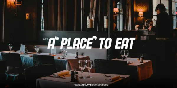 A 'place' to eat competition banner