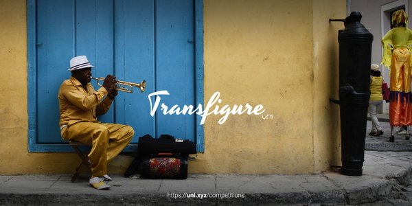 Transfigure competition banner