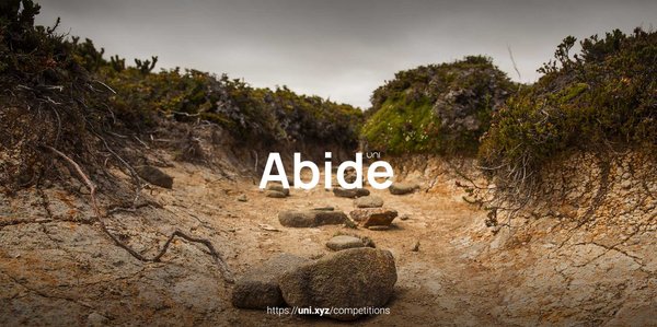Abide competition banner