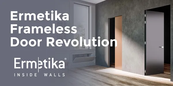 Ermetika Frameless Door Revolution competition banner