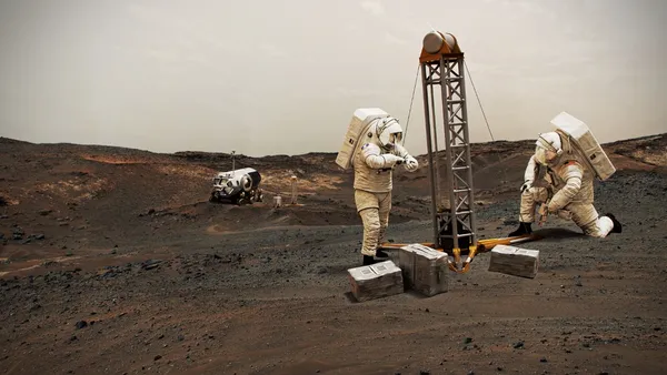 COLONY ON MARS competition banner
