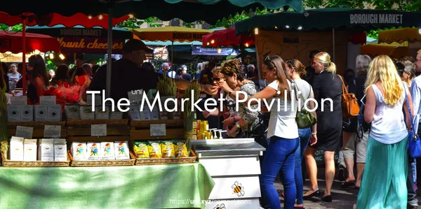 The Market Pavilion competition banner