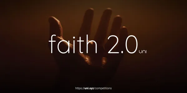 Faith 2.0 competition banner