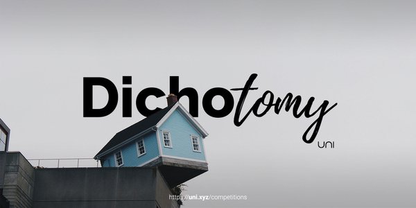 Dichotomy competition banner