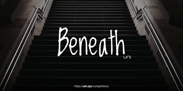 Beneath competition banner