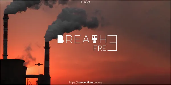 Breathe Free competition banner