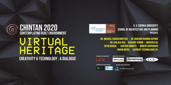 Chintan 2020 - Contemplating Built Environment competition banner