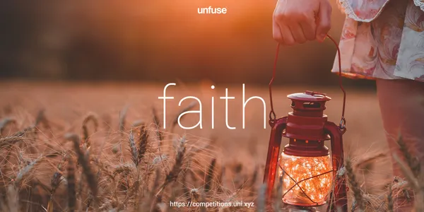 Faith competition banner