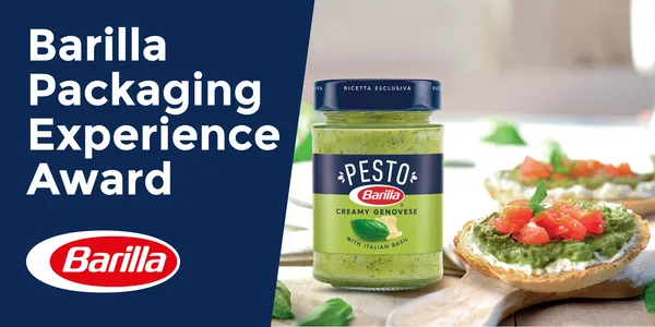 Barilla Packaging Experience Award competition banner