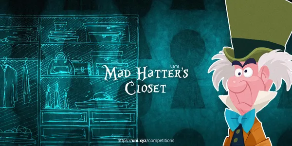 Mad Hatter's Closet competition banner