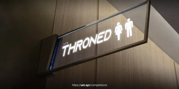 Throned competition banner