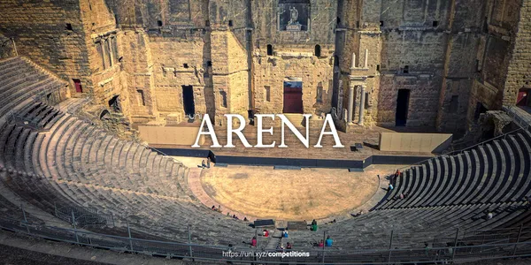Arena competition banner