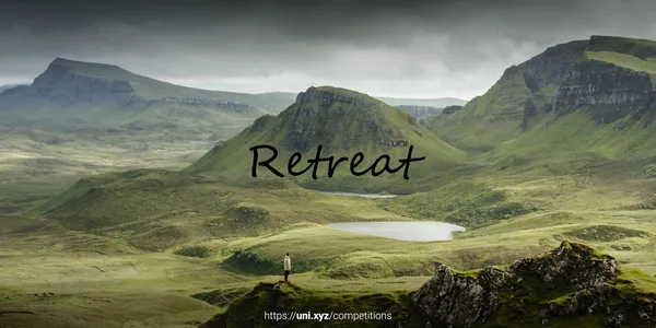 Retreat competition banner