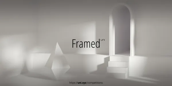 Framed competition banner